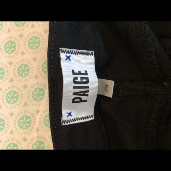 Paige Verdugo Skinny Ankle Black 29 Super soft - Picture 6 of 7